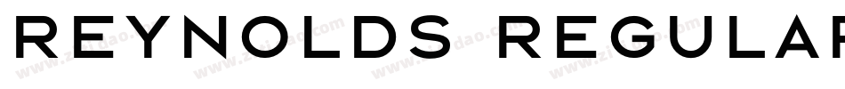 Reynolds Regular字体转换